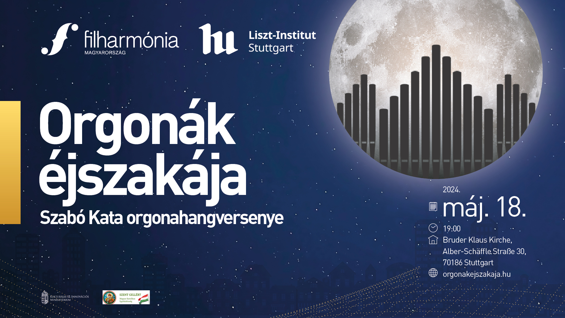 Orgonák éjszakája - Szabó Kata orgonahangversenye
