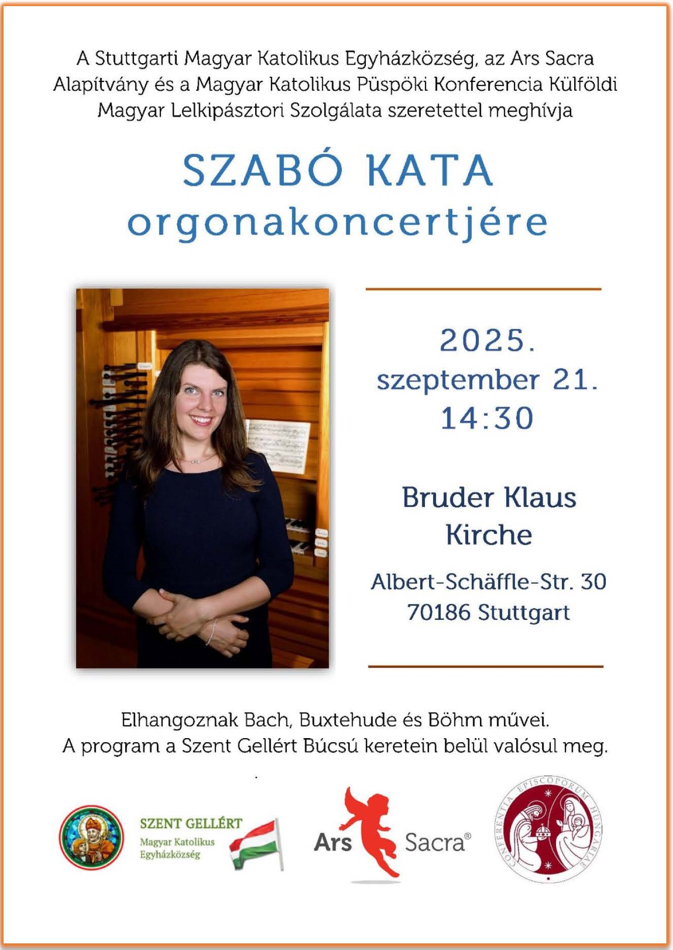 Szabó Kata orgonakoncertje