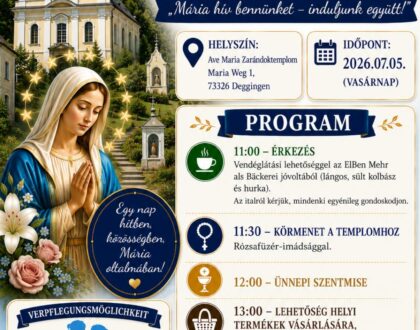 Kis-zarándoklat az Ave Maria zarándoktemplomba