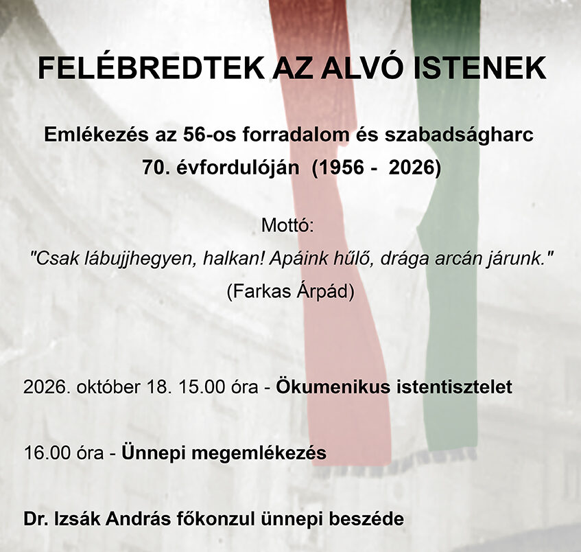 Emlékezés az 1956-os forradalom és szabadságharc 70. évfordulóján